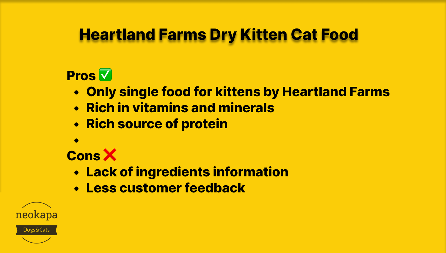 Heartland Farms Dry Kitten Cat Food